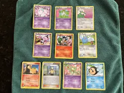 2013 pokemon card Lot of 10 Pokemon Cards 1 HOLO CARD TORNADUS - Image 1