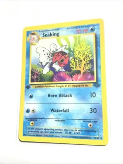 SEAKING - 46/64 - 1st Edition Jungle - Pokemon Card - LP - Image 1