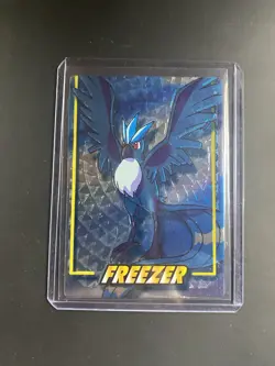 ARTICUNO (FREEZER)--JAPANESE MEIJI EMBOSSED PROMO FOIL POKEMON CARD - Image 1