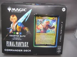 MAGIC THE GATHERING FINAL FANTASY X COUNTER BLITZ COMMANDER DECK BY WIZARDS c - Image 1