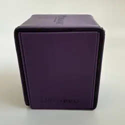 Ultra Pro Magic the Gathering Purple Mana Premium Deck Box Alcove Flip Rare OOP - Image 2