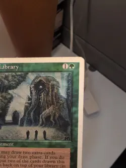 Sylvan Library MTG Core Set 4th Edition Regular - Image 3