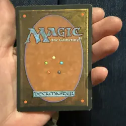 Vintage Rare 95 MTG Magic The Gathering Songs Of The Damned Signed Pete Venters - Image 2
