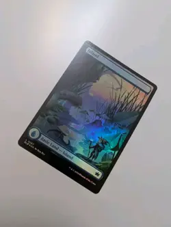 MTG - Island 0267 (Foil) - Bloomburrow NM/M Condition - Image 2