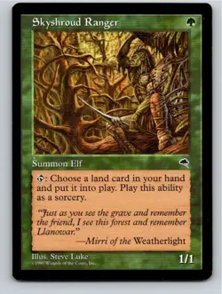 Magic the Gathering Skyshroud Ranger Tempest MTG Free Shipping! - Image 1