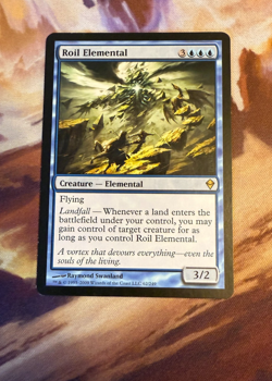 Roil Elemental Zendikar Regular Magic the Gathering 62/249 - Image 1