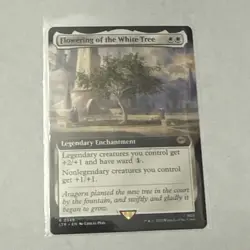 Flowering of the White Tree - Surge Foil Extended Art LTR NM MTG - Image 1