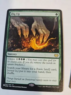 MTG - Dig Up Crimson Vow - Image 1