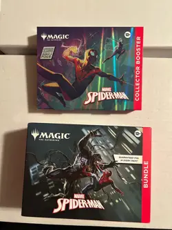 Marvel Spider-Man Magic The Gathering Bundle & Collectors Booster Box Lot - Image 1