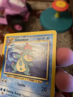 Pokemon TCG Croconaw Neo Genesis 32/111 Regular Unlimited Uncommon - Image 3