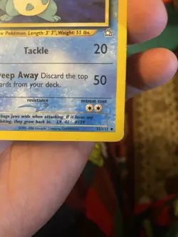 Pokemon TCG Croconaw Neo Genesis 32/111 Regular Unlimited Uncommon - Image 5