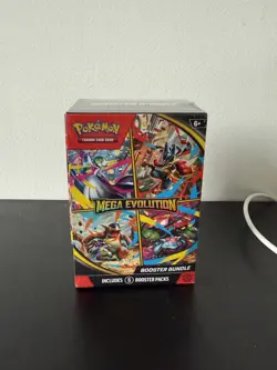 Pokemon TCG: Mega Evolution Booster Bundle (6 Booster Packs) FAST SHIP 🚚 - Image 1