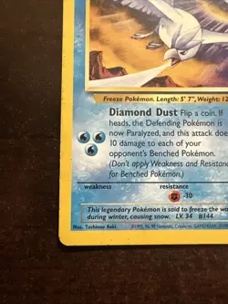 Articuno 22 MP Pokemon TCG Black Star Promo WOTC - Image 5