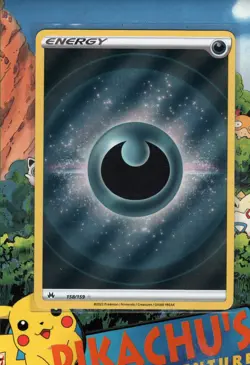 Pokemon TCG Darkness Energy 158/159 Textured Reverse Holo Crown Zenith NM/M - Image 1