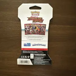 Pokemon Destined Rivals Sleeved Booster Pack | Random art Sealed IN HAND - Image 2
