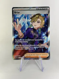 Briar - 163/142 - Pokemon Stellar Crown Full Art Ultra Rare NM - Image 1