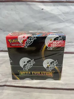 Factory Sealed Pokemon Mega Evolution Enhanced Booster Box Brand New With Topper - Image 1