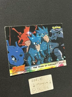 Pokemon Topps Mewtwo Strikes Back - The Tears Of Pokemon - #37 - VLP - Image 3