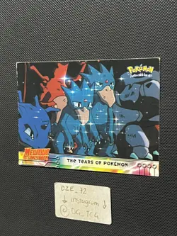 Pokemon Topps Mewtwo Strikes Back - The Tears Of Pokemon - #37 - VLP - Image 4