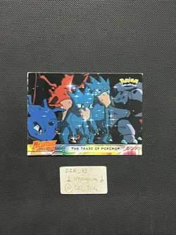 Pokemon Topps Mewtwo Strikes Back - The Tears Of Pokemon - #37 - VLP - Image 5