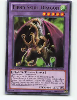 Fiend Skull Dragon LCJW-EN240 Legendary Collection 4: Joey's World 1st Edition - Image 1