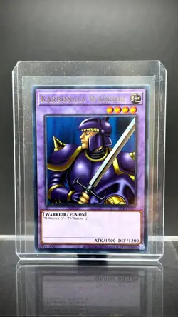 Yugioh! Karbonala Warrior - LOB-EN067 - Rare - Unlimited 25th Anniversary Editio - Image 3