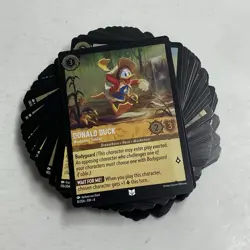 Disney Lorcana Card Lot Of 57 (All Common/Uncommon Foil) All Pictured - Image 1
