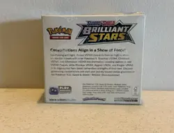 SWSH Brilliant Stars SEALED Booster Box (36 Packs of Pokemon Cards) - Image 3