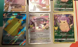Lot Of 6 Pokemon Celebrations Trading Cards Full Art, Pikachu, etc. - Image 2