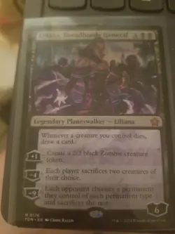 Liliana, Dreadhorde General, Mythic Rare, Foundations, Magic the Gathering card - Image 1