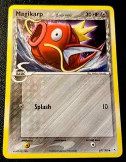 Magikarp Delta Species 69/110 LP Non Holo 2006 Holon Phantoms Pokemon Card! - Image 1