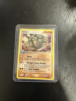 Golem 6/92 Legend Maker Holo Rare Pokemon TCG Card NM Near Mint - Image 1