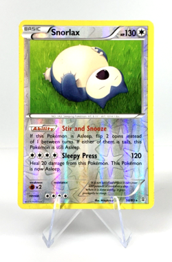 2016 Pokemon Snorlax 58/83 Generations Reverse Holo Card - Image 1