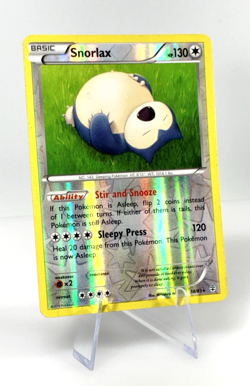 2016 Pokemon Snorlax 58/83 Generations Reverse Holo Card - Image 3