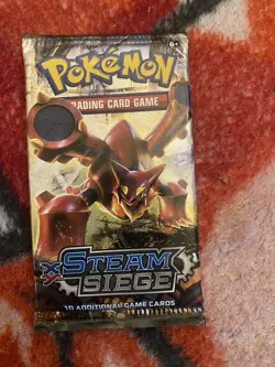 XY Steam Siege Booster Pack - 10card/pack- sealed Brand new Pokemon Pack - Image 1