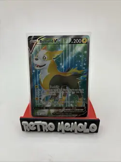 Pokemon Card Boltund V 181/192 Sword & Shield Rebel Clash Full Art Ultra Rare - Image 1