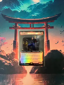 Zell Dincht Extended Art FOIL MTG Final Fantasy NM - Image 1