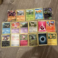 LOT 2013-2017 Pokemon Cards Mixed Lot Trading Energy Trainer Pikachu - Image 1