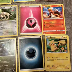 LOT 2013-2017 Pokemon Cards Mixed Lot Trading Energy Trainer Pikachu - Image 2