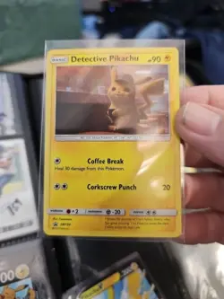 Detective Pikachu SM190 -Holo- Promo Pokemon Card. T168 - Image 1
