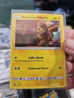 Detective Pikachu SM190 -Holo- Promo Pokemon Card. T168 - Image 2
