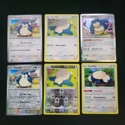 Pokemon Snorlax x11 Card Lot Bundle - Image 1