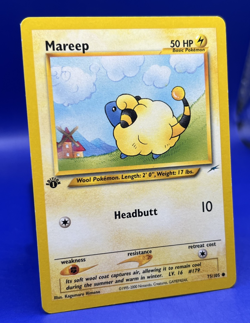 Pokemon Card Mareep 1st Edition Neo Destiny 75/105 Common LP - Image 3
