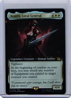 Beatrix, Loyal General - 0426 - FOIL Extended art - Final Fantasy - Very Rare - Image 1