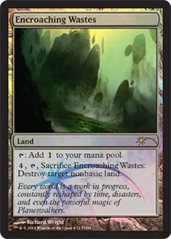 Encroaching Wastes - FNM Promos # MTG Magic The Gathering - Image 1