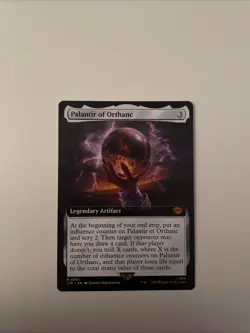 MTG Palantir of Orthanc (Extended Art) Universes Beyond: the Lord of the Rings - Image 1