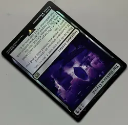 MTG Final Fantasy The Darkness Crystal Legendary Artifact RARE FOIL #0096 - Image 4
