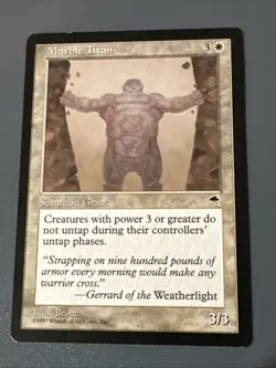 Marble Titan X1 Tempest Ex Cond See Pics English - Image 1