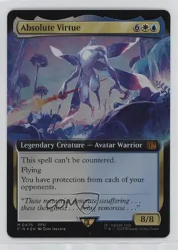 Absolute Virtue (Extended) Foil Magic: Universes Beyond: Final Fantasy FIN #0476 - Image 1