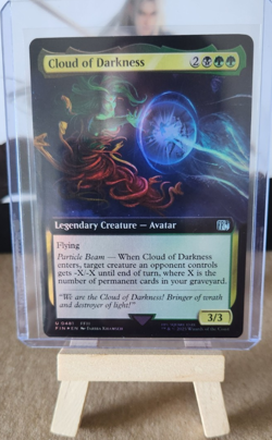 Cloud Of darkness Foil Extended Art Foil Final Fantasy MTG - Image 1